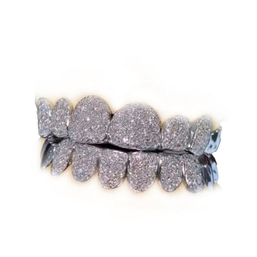 14K Vs Diamond Grill 16 Teeth