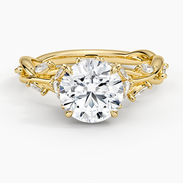 Secret Garden Diamond Ring (1/2 ct. tw.) in 18K Yellow Gold